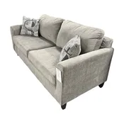 Affordable Furniture 3100 Sims Charcoal Sofa