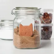 Calvin Cat Terracotta Sugar Saver — Chandler's Kitchens