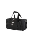 Diya Black Square Edge Duffle Bag (90000)