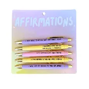 Affirmations Pen Set (self love, mindfulness, gifts, pens, mother's day gifts, pens, stationery)