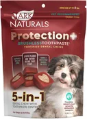 Ark Naturals Protection+ Brushless Toothpaste Dental Chew for Mini Dogs, 4-oz