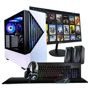 32" CURVE MONITOR ,RYZEN5-5600G,16GB,1TB SSD