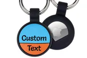 Air Tag GPS Tracker Holder Personalized Keychain