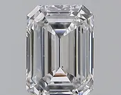 0.30CT EMERALD SI1 D WH