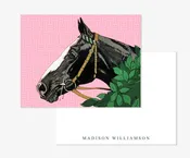 The Style of the Sporting Life™ Personalized Beacon Horse Correspondence Cards