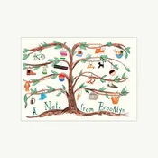 A Tree Grows in Brooklyn Greeting Card