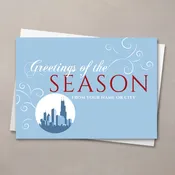 A Chicago Greeting Christmas Card