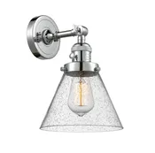 Innovations LED Wall Sconce in Polished Chrome from the Franklin Restoration collection - 203SW-PC-G44-LED