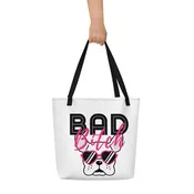 Bad Bitch Large Tote Bag - Durable & Spacious