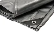 06' X 10' Heavy Duty Premium Silver Poly Tarp (5'6" X 9'6")