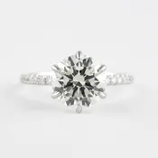 Michael Alan Jewelers-Minimalist Frame Setting 6-Prong (Round)