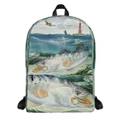 "DOUBLE TROUBLE Backpack" By Marine Artist Marty Wilson