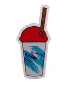 Cherry Water Ice Sticker