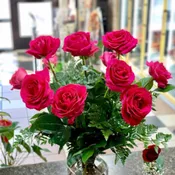 Hot Pink Roses