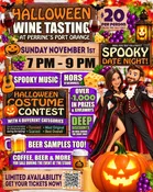 Port Orange Halloween Wine Tasting Tickets - Sunday 11/1/26 - 7pm to 9pm