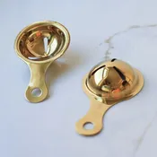 Auric Gold Stainless Steel Egg Yolk Separator