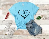 Heart With Cross Inside Shirt