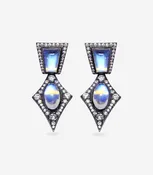 Blue Moonstone Earrings
