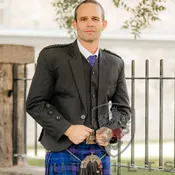 CLEARANCE Braemar Kilt Jacket and Vest Dark Gray - 50 Custom