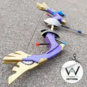 BOTW TOTK Tulin / Revali  Great Eagle Bow ( Patterns )