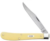 Yellow Synthetic Chrome Vanadium Slimline Trapper — Hometown Gold Buyers