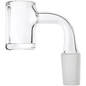 Bear Quartz 22mm Flat Banger V2 - 14mm Male, 90 Degree