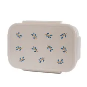 3 Sprouts Blueberry Taupe Recycled Plastic Bento Box