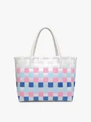Abigail Basketweave Tote Bag – Vegan SLeather traps