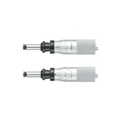 0-0.02″ Mechanical Micrometer Head Graduation 0.00005″ 0.02" Spherical (SR10) with Clamp Nut Extra-Fine Feeding Mechanical Micrometer Head (Thimble Diameter: Dia. 21mm, Spindle Diameter: Dia. 8mm) Mitutoyo-110-117