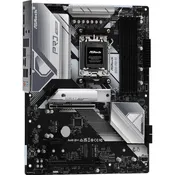 ASRock B650 Pro RS ATX Motherboard AMD Socket AM5 128GB DDR5 Dual Channel 4x 288pin DIMM Support Realtek ALC897 7.1 HD Audio1x HDMI 2.1 1x DisplayPort 1.4