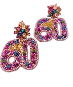 60 Beaded & Gemstone Earrings