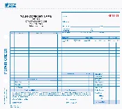 Auto Repair Service Invoices 3 Part