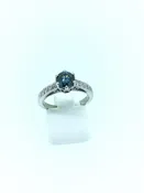 Blue Diamond Ring 20441