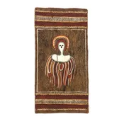 Aboriginal Wandjina Bark Painting