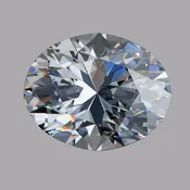 1.29ct Oval D VVS1 Lab Diamond