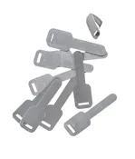 1-11/16" 28GA Aluminum Cable Tags - 100 Pack