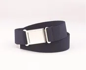 1″ Elastic Belt with Magnetic Buckle – Navy