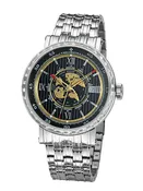 Automatic 36 gemstones with date Cosmopolitan Theorema GM-133-6 |Silver|