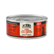 ACANA Premium Pate, Beef, Chicken & Tuna Recipe Canned Cat Food