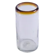 Amber Rim Hiball Tumbler - 14 oz