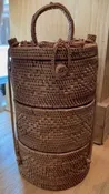 3-Tiered Bali Basket — Stone Corral Media