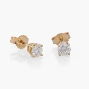 Lab-Grown Diamond Stud Earrings – ½ ct total weight