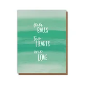 2 Men 1 Love Card
