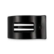 Flat Rectangle Hair Clip | Medium | Jet Black