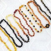 Baltic Amber Children's Necklace - Surprise Pack of 3
