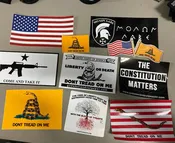 10 Vinyl Sticker Set