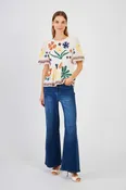 Blouse brodée BASTELICA