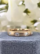 Alicia | 14k Yellow Gold | Natural Diamond | Ring