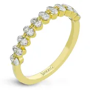 Anniversary Ring in 18k Gold With Diamonds