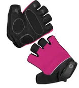Aero Tech Pink Gel Padded Cycling Gloves - Fingerless Breathable Washable